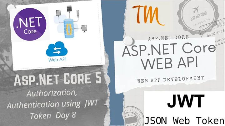 ASP.NET Core 5 WebAPI Authorization | Authentication | Using JWT Token | Microservices | C# | Day8