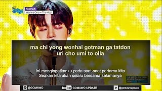 Easy Lyric WANNA ONE 'The Heal' - SANDGLASS by GOMAWO [Indo Sub]