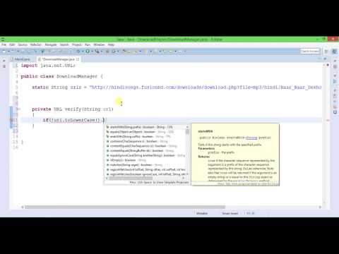 Java Download File From Internet Part 1