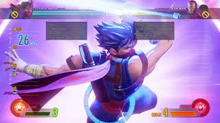 MVCI | Strider Hiryu Solo Combos