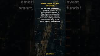 Did you know index funds outperform 90% of professional investors? #Shorts