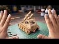 DIY Cardboard Missile Launcher Tank Homemade Cardboard Weapons