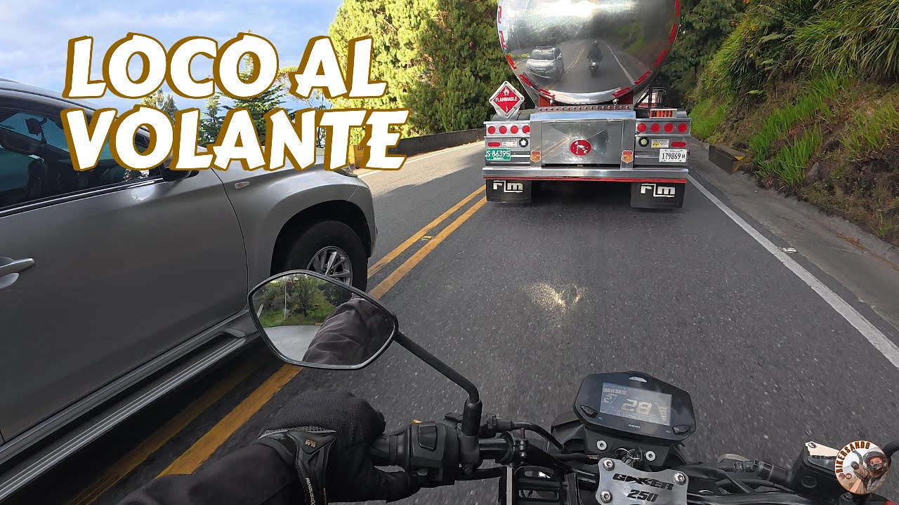 Esto no se hace en carretera - Viajando por Colombia en moto/Gixxer 250 - Vía El Picacho