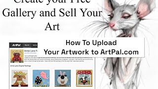 How to Upload Your Artwork to Artpal.com for Free