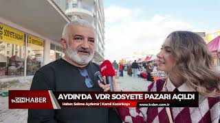 Aydında Alışverişe Yeni Soluk Vdr Sosyete Pazarı Kapılarını Açtı