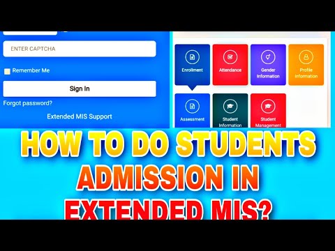 New Students admission in extended MIS OSEPA 2022-23 Odisha Step by step in Odia