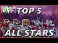 TOP 5 ALL STARS - Plants vs Zombies Garden Warfare 2 "Top 5 Characters"