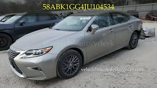 Lexus Es 2018 - 58ABK1GG4JU104534