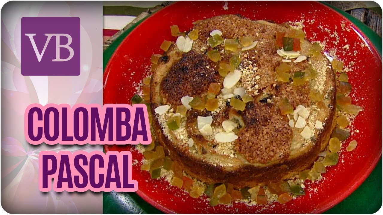 Colomba Pascal Doce e Salgada Funcional Sem Glúten - Você Bonita (23/03/18) vida saudável herbalife