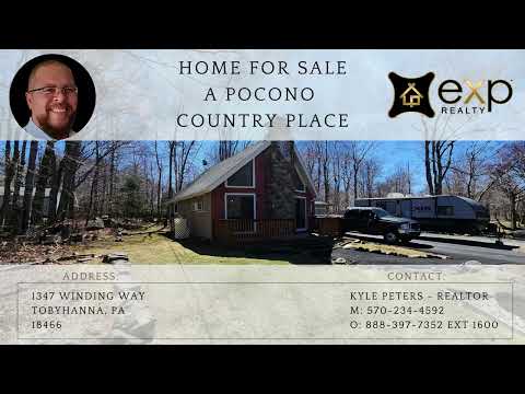 1347 Winding Way, Tobyhanna, PA home video tour