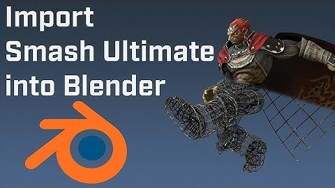 Smash Ultimate Model Importing Guide for Blender
