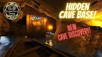 Hidden Cave Base In Scum, Only Accessible By Water! Check Out This Brand New Cave Added To Scum!