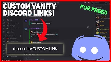 How to get a VANITY URL of your server FOR FREE!