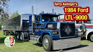 Terry Aslinger’s 1984 Ford LTL-9000 Truck Tour by Miss Flatbed Red 4,128 views 11 days ago 4 minutes, 34 seconds