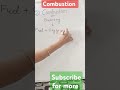 Combustion/Chemistry #chemistry #science #trending #youtube #shorts #viral #shortsviral#yt#shortsfee
