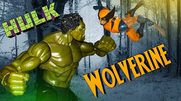 Hulk VS Wolverine (Stop Motion Animation Film)