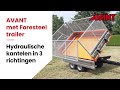 AVANT - Foresteel kantelbare aanhangwagens