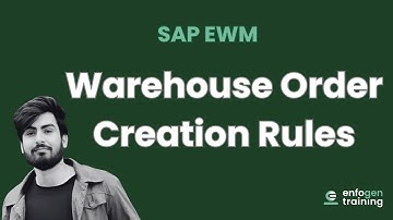 SAP EWM – Warehouse Order Creation Rules (WOCR)