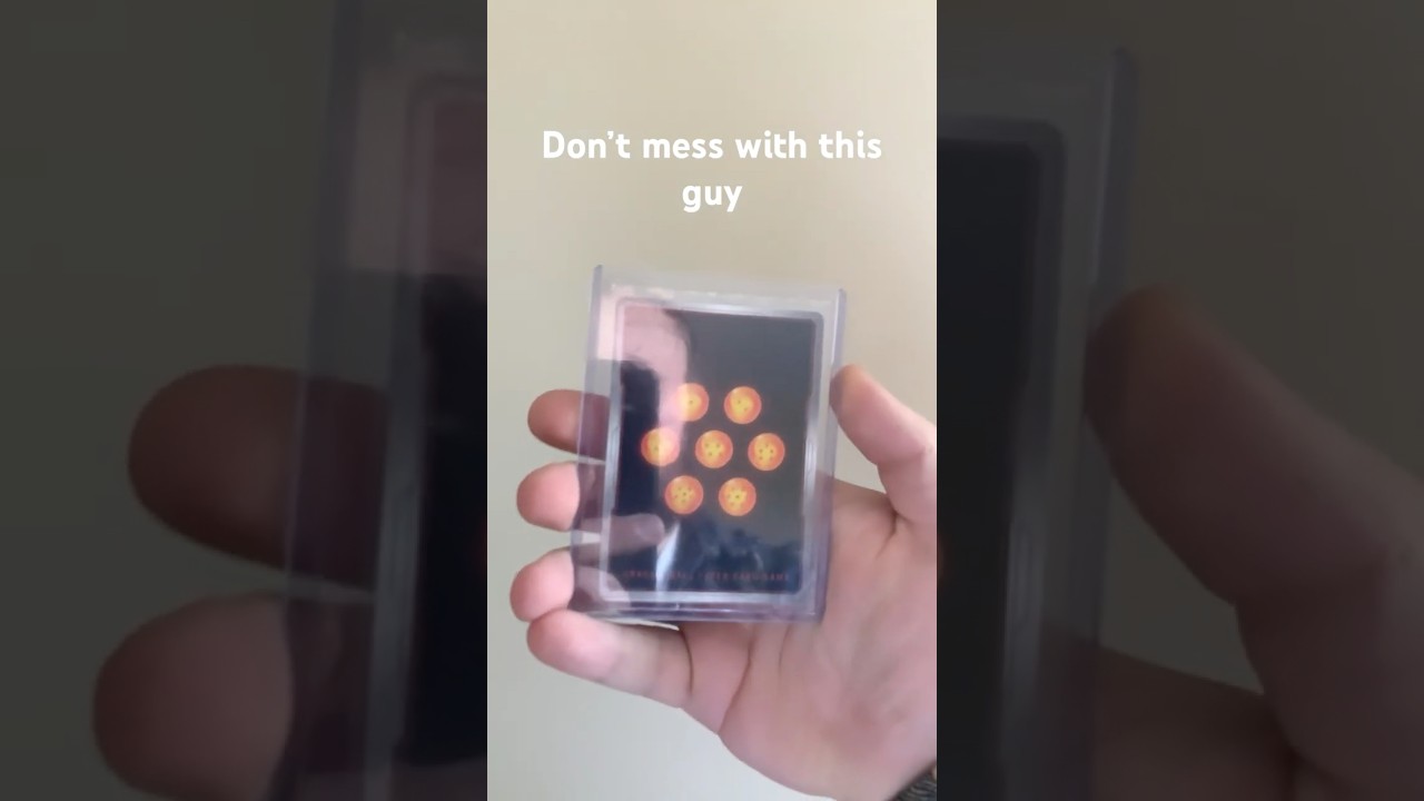 I wouldn’t mess with this secret rare dragon ball card 