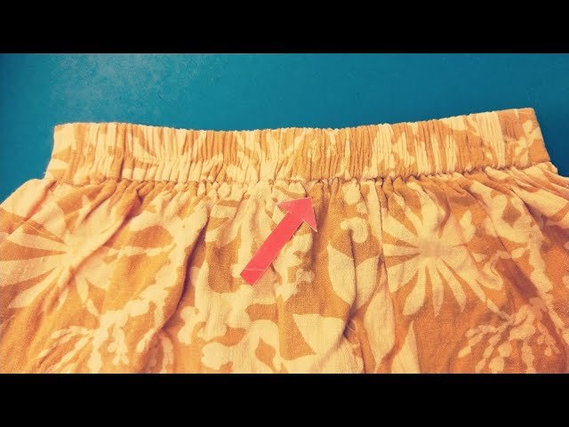 Swap Out an Elastic Waist Band - Simple Alteration Tutorial for Beginners 