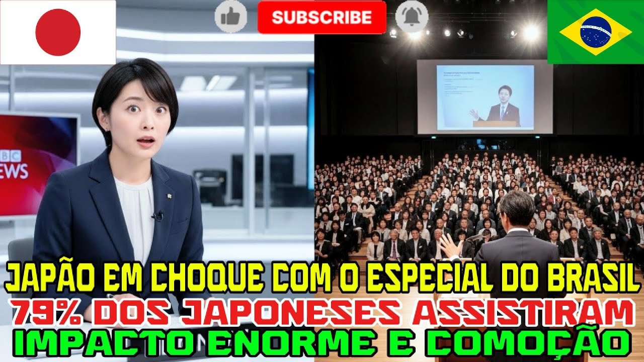 Japão em choque Especial do Brasil causa enorme impacto