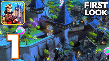 The Kingdom: Medieval Tales - Walkthrough Gameplay Part 1 - Tutorial (iOS, Android)