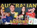 trying *AUSTRALIAN* snacks | gift box from our subscriber!