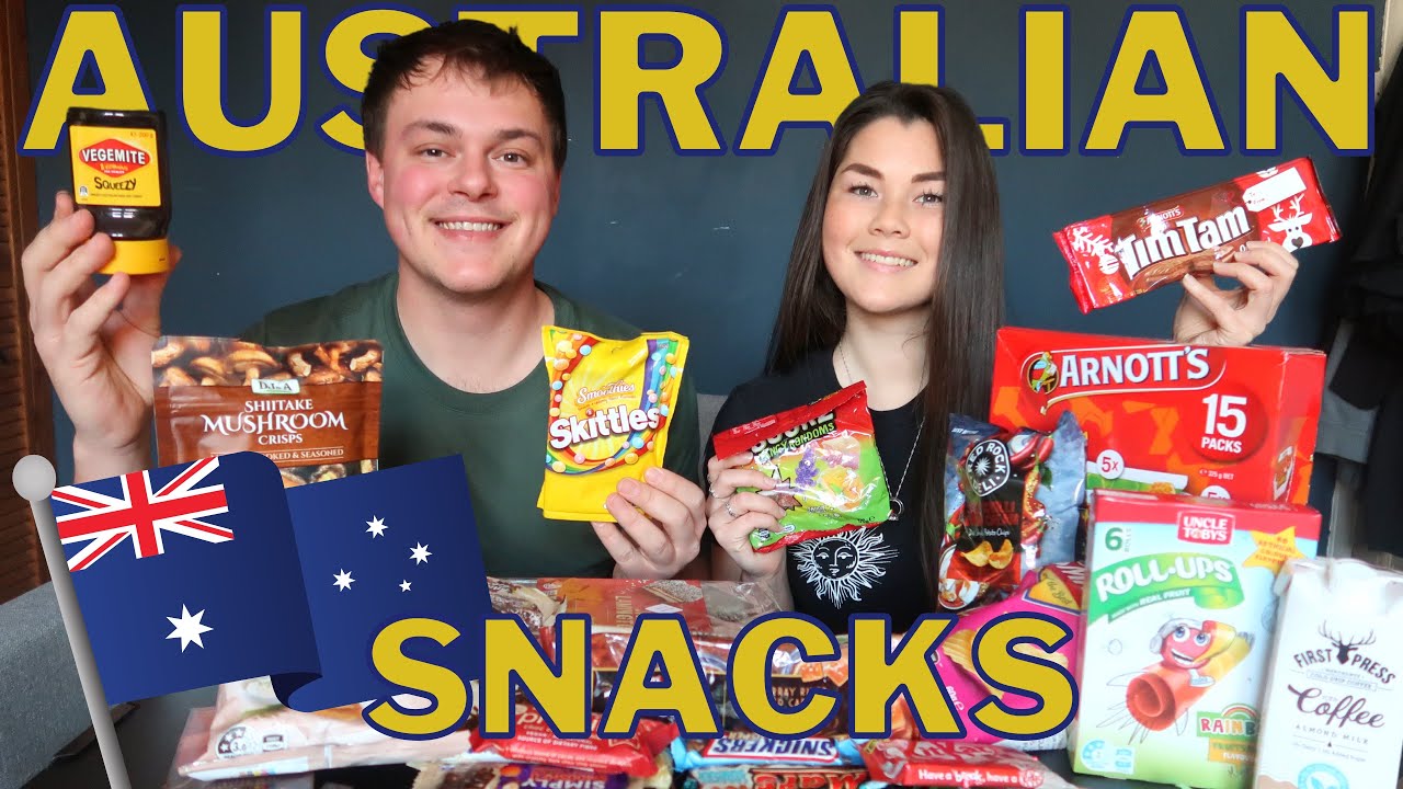 trying *AUSTRALIAN* snacks gift box from our subscriber! YouTube