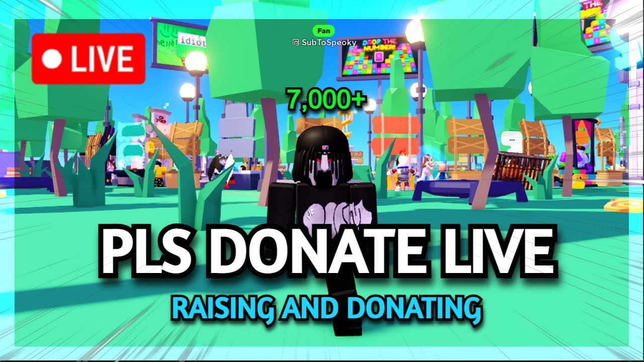 🔴 LIVE DONATNG 💸 100k+ in Pls Donate