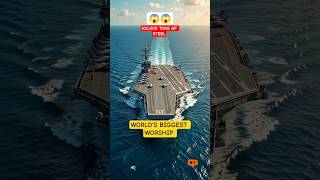 Inside the World's Biggest Aircraft Carrier Construction Project ⚓ | Engineering Marvel #shorts