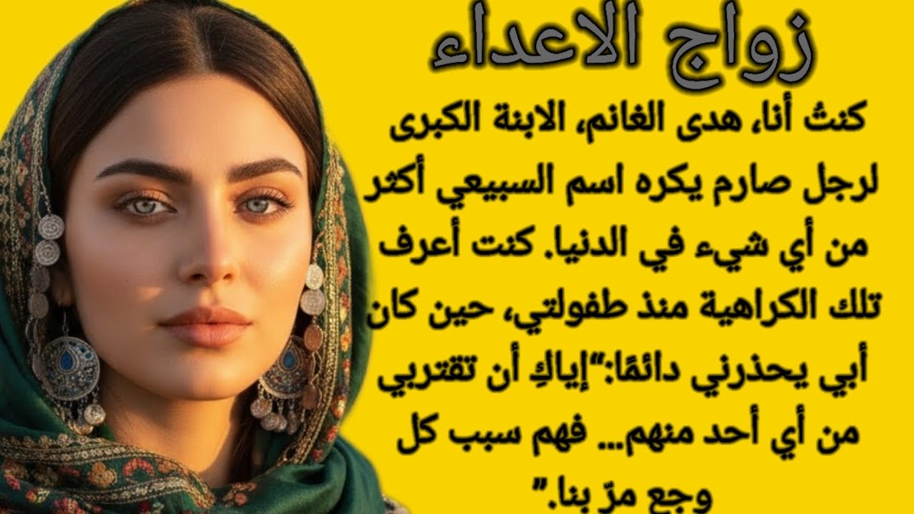 كنتُ أنا، هدى الغانم، الابنة الكبرى لرجل صارم يكره اسم السبيعي أكثر من أي شيء في الدنيا