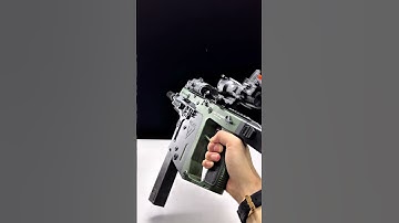 Kriss vector+ Tracer.Who needs this for Christmas? #toys #gelblasters #gelblasterguns #airsoft