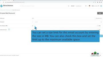 How to Create Email Account in DirectAdmin   SiveHost