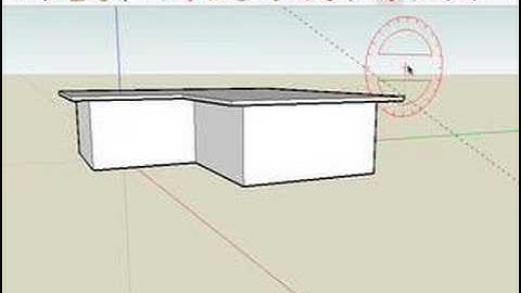 SketchUp: Constructing gabled roofs