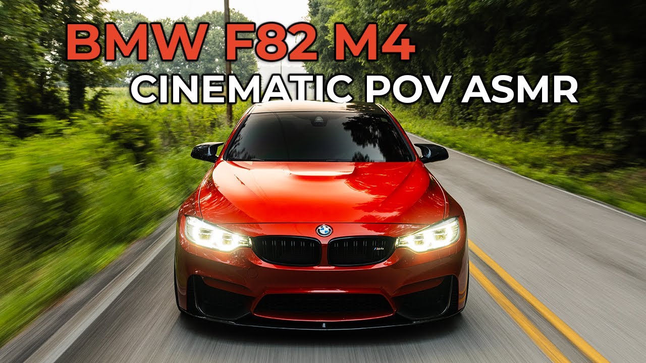 BMW F82 M4 ASMR | 3.0L S55 Twin-Turbo I6 Engine and Exhaust Sounds [4K] [8D] | Spools & Pulls