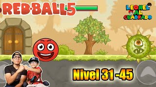 Bolita Roja 5 | Red Ball 5 | Nivel 31 - 45 | Juegos Para Niños screenshot 3