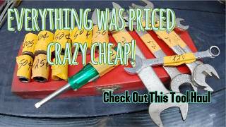 Crazy Estate Rummage Sale Tool Pick Up!