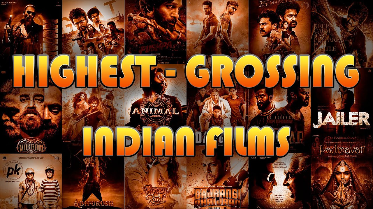 Highest Grossing Films In India | All-Time Box Office Records.