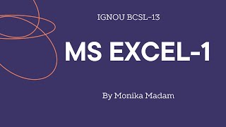 Celebrity UNIT-4 EXCEL -PART ONE Profile