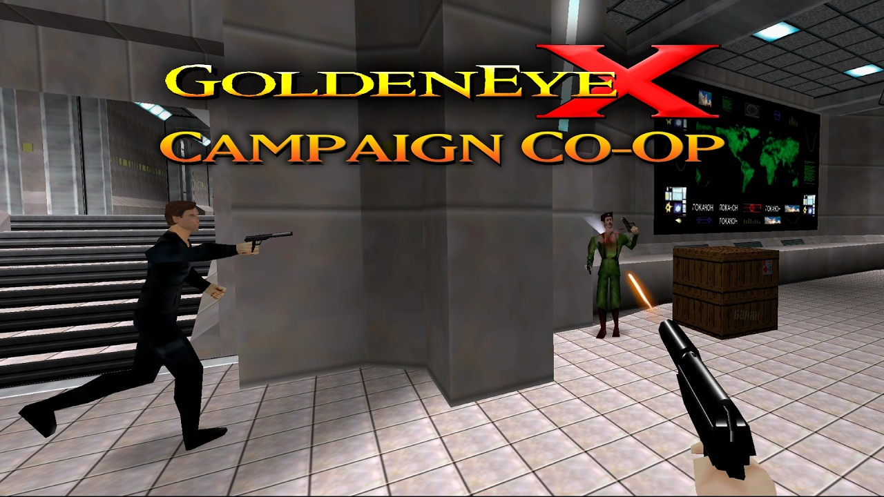 GoldenEye X - Co-Op Playthrough (4K 60FPS)