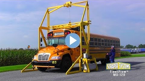 FleetPlow™ for Buses MD 12B Operating Instructions