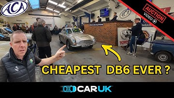 SHOCKED AT PRICE THIS ASTON MARTIN DB6  MADE AT AUCTION