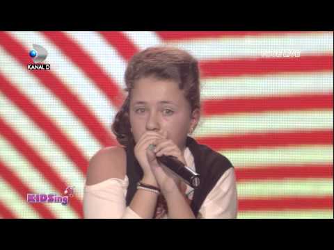 Alexia Ceausu canta Je veux - Semifinala 5 - KIDSing 2014