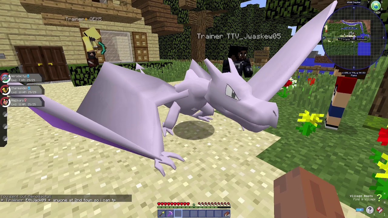 Pixelmon ep 1 start to our battle (ft Jude)