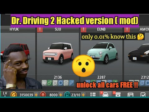 How to unlock all cars in Dr. Driving 2 | And get different materials | tips and tricks.