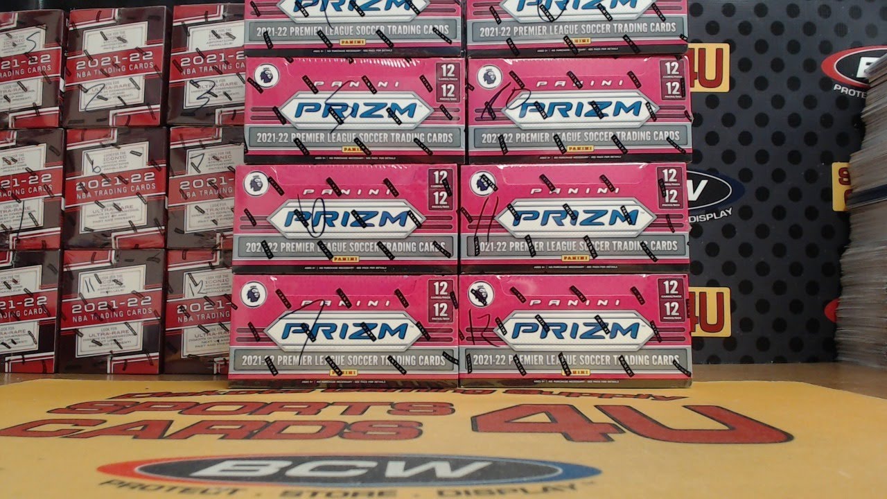 2021-22 Panini Prizm English Premier League EPL Soccer 4Box Team Break #2 (3-13-22)