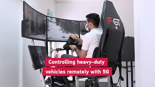 Controlling heavy vehicles remotely with this made-in-#NTUsg system