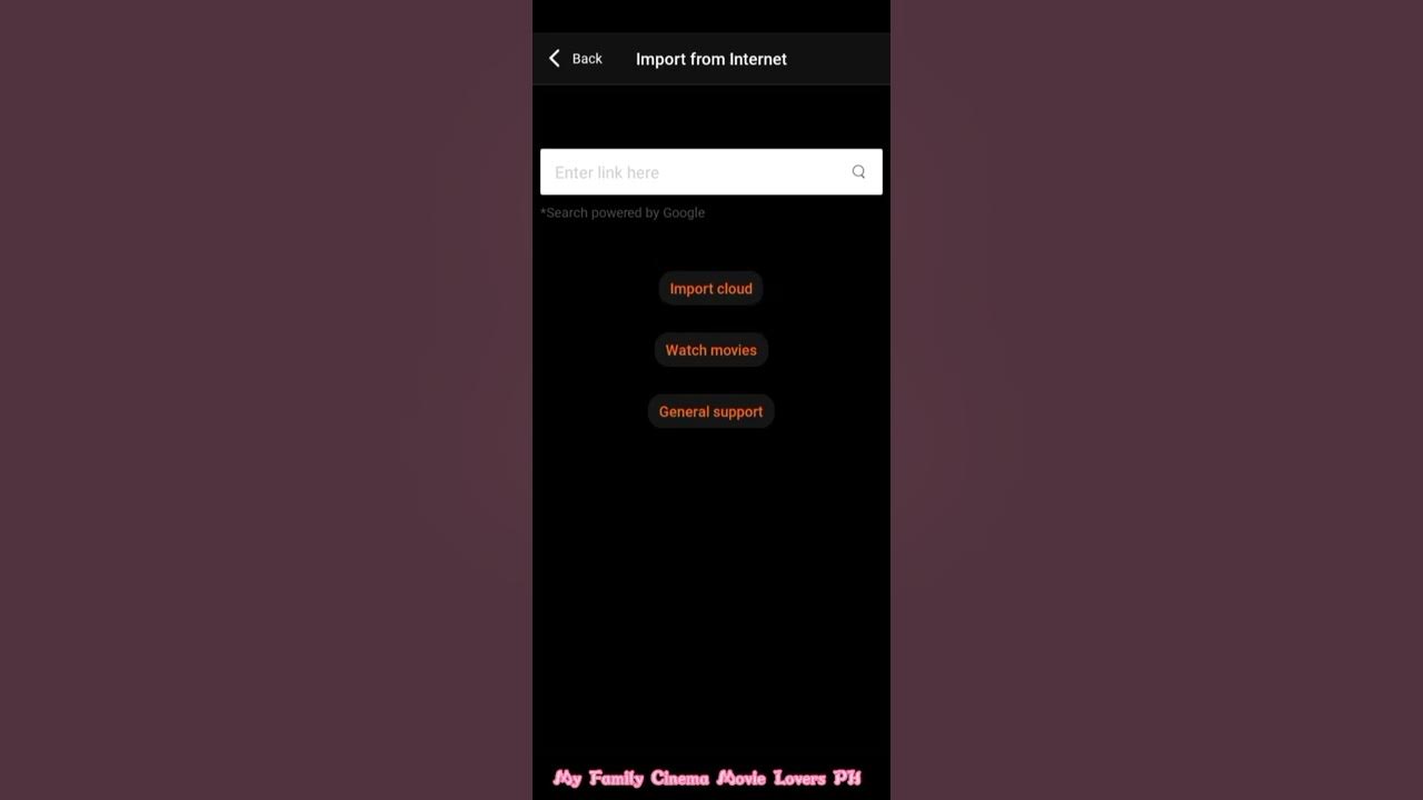 Paano mag import ng My Family Cinema Cloud link sa inyong Android Mobile. YouTube