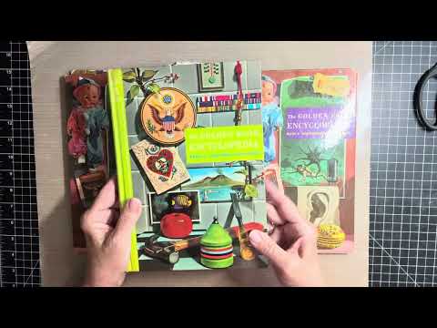 Altered: The Golden Book Encyclopedia Into Ephemera Holders/Idea Books