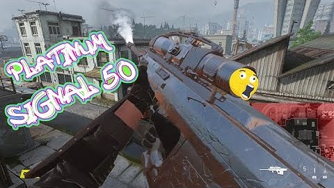 PLATINUM SIGNAL 50. Call of Duty: Modern Warfare 2